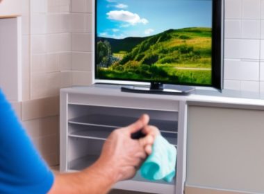 Czy można myć telewizor płynem do szyb?